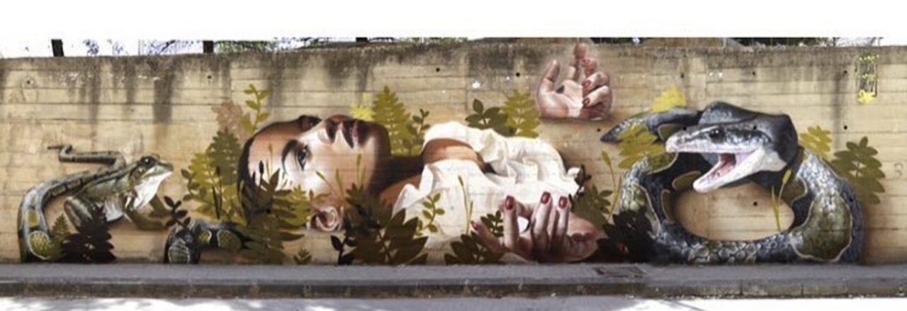#mural by ROSK & LOSTE #Sicily #italy #art #graffiti #streetart #urbanart https://t.co/fPFpDwT5Pp