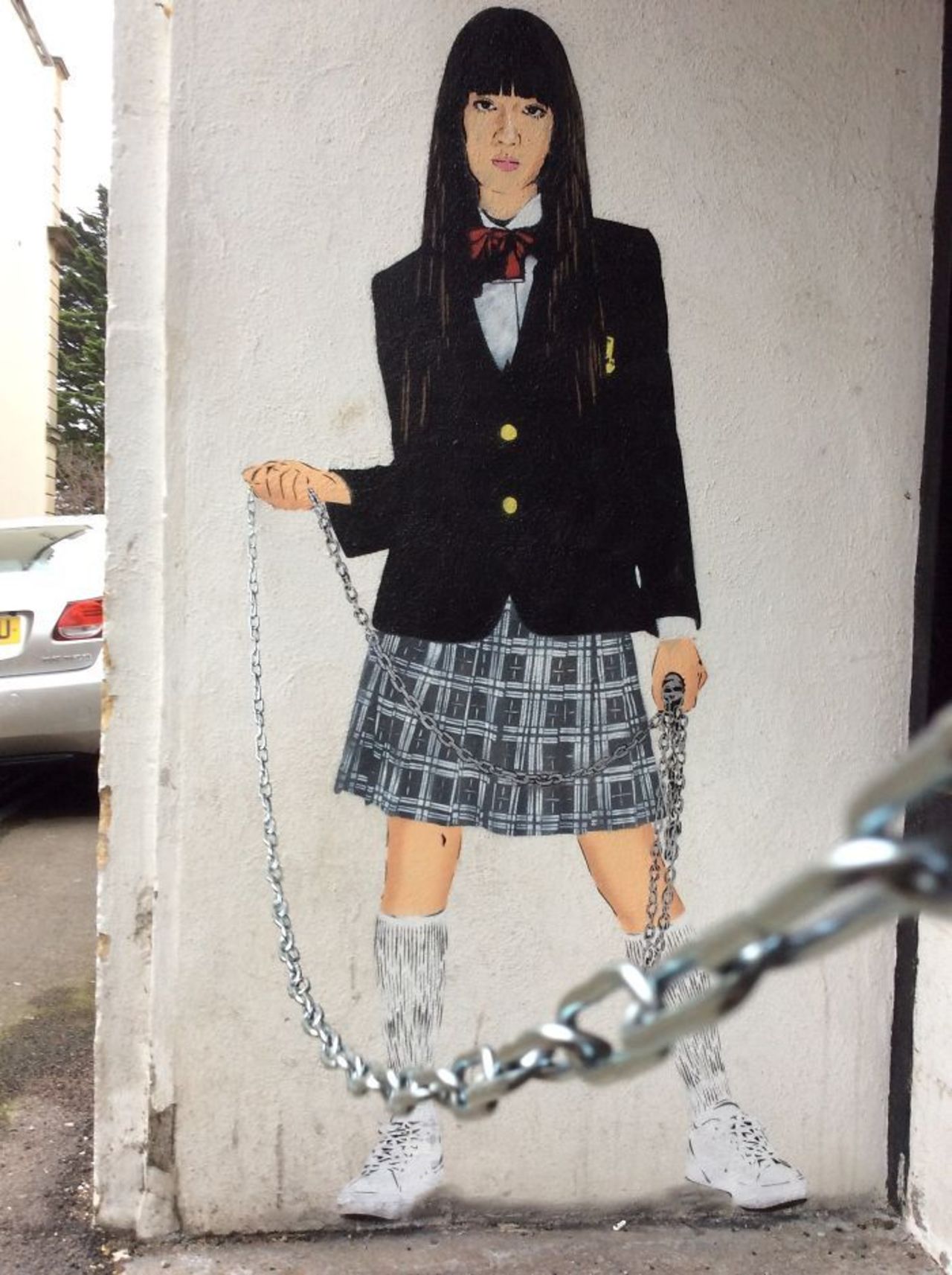 Clever Work by Bored Panda #KillBill #streetart #mural #graffiti #inktober https://t.co/OrJMXye3bG