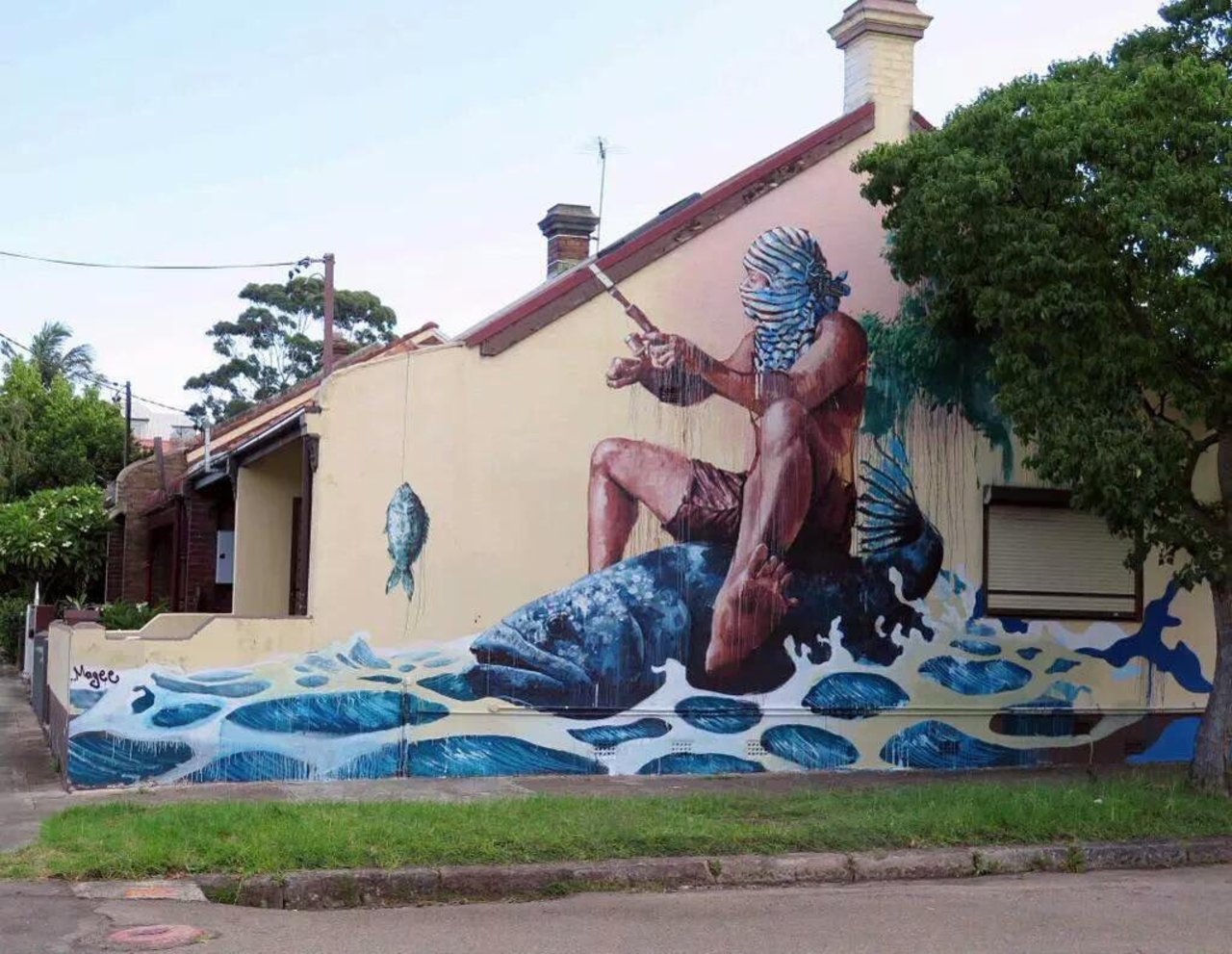 #mural by Fintan Magee#Sydney #Australia #streetart #art #urbanart https://t.co/QOWEI9zYjV