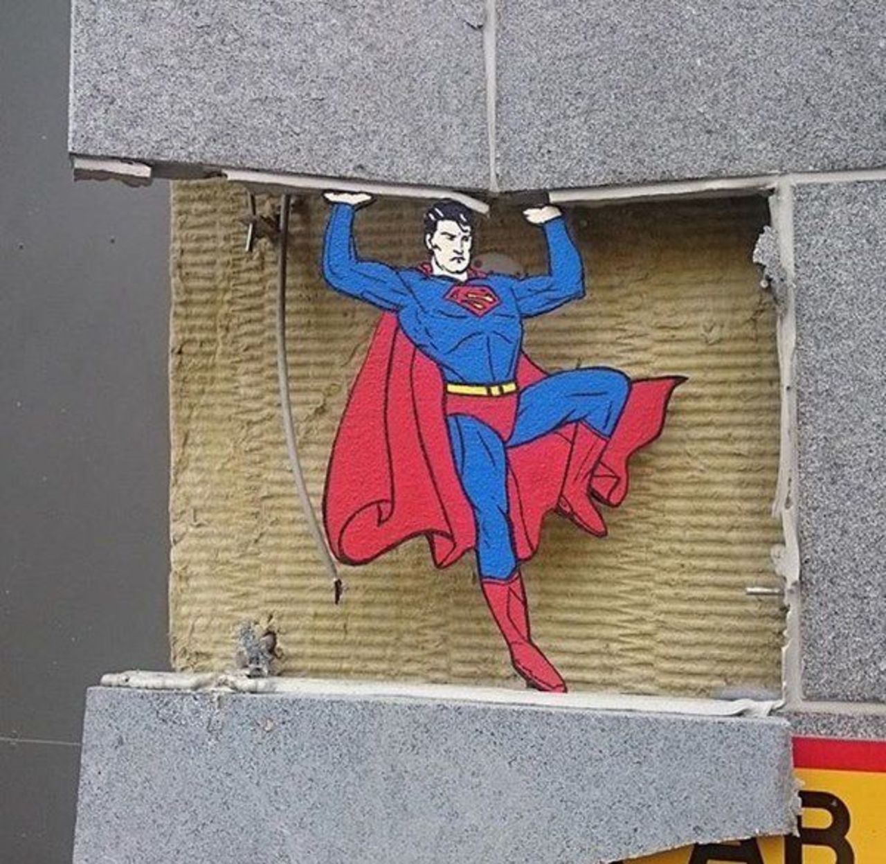Clever. Idk the artist.#streetart #mural #graffiti #inktober #comics https://t.co/qblI7pdjpq