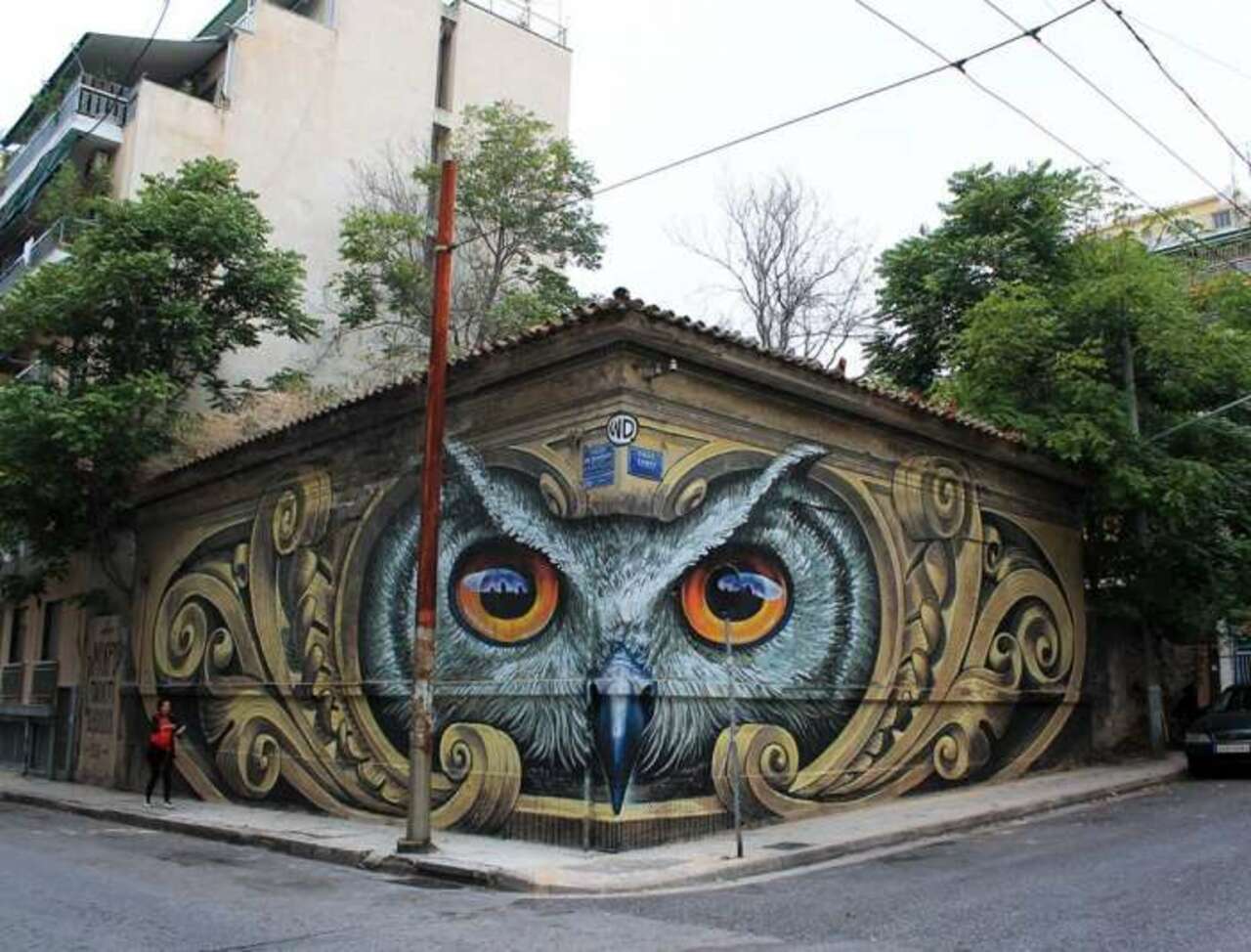 #Athens Amazing graffiti “Owl of Athens” goes viral https://goo.gl/fb/dYHEdl #Greece #StreetArt https://t.co/huGYNZHbK4