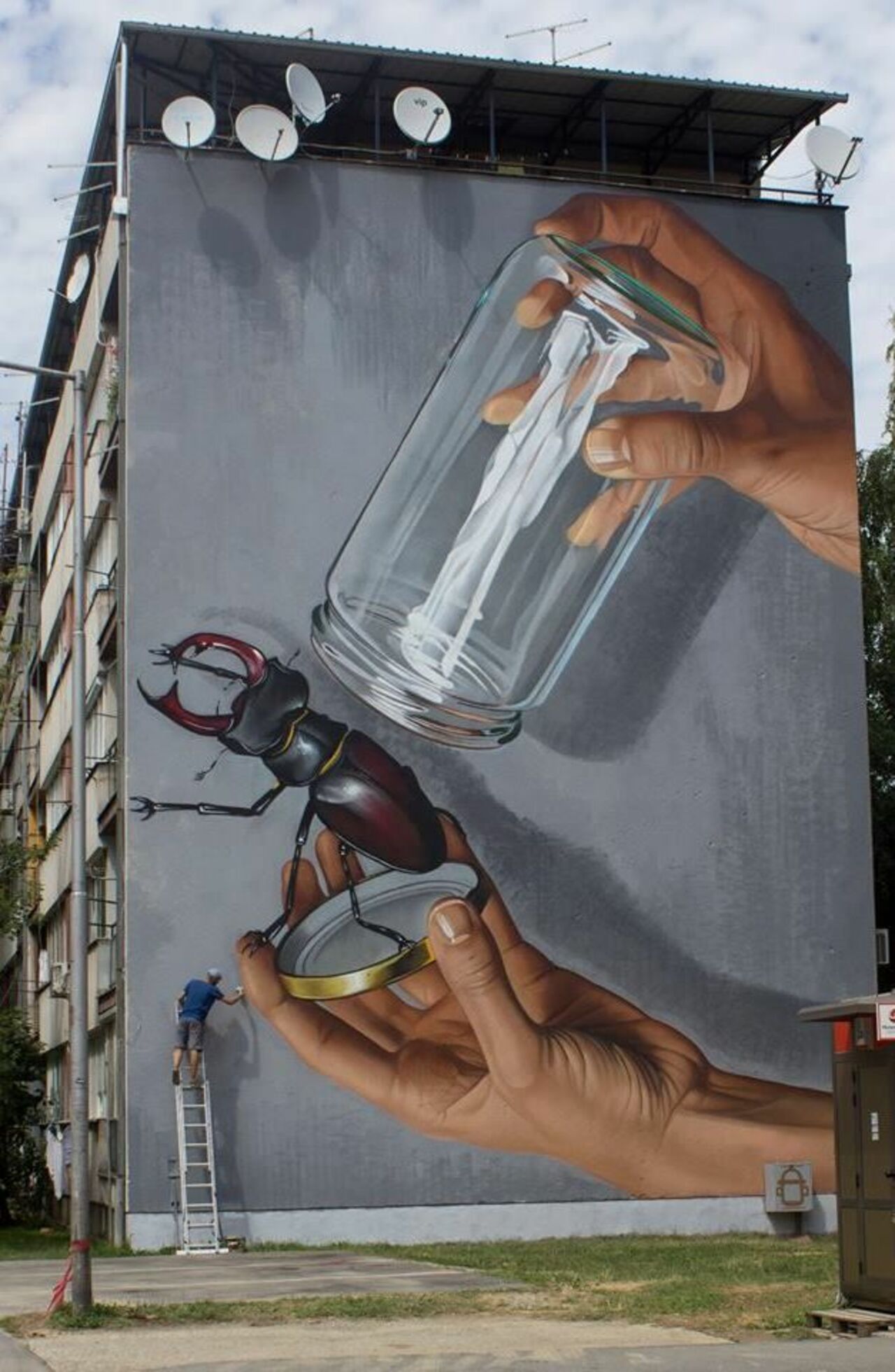 Artist: Lonac#streetart #mural #graffiti https://t.co/U8UI1MakmX