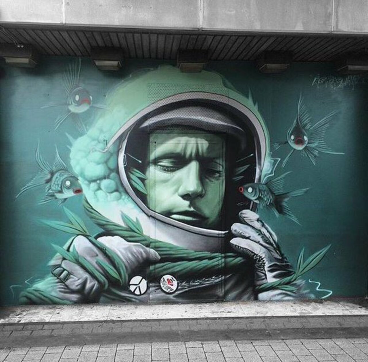 #mural by Rocket #Sheffield #uk #art #streetart #grafitti #urbanart https://t.co/2Y8Dk6zbAW