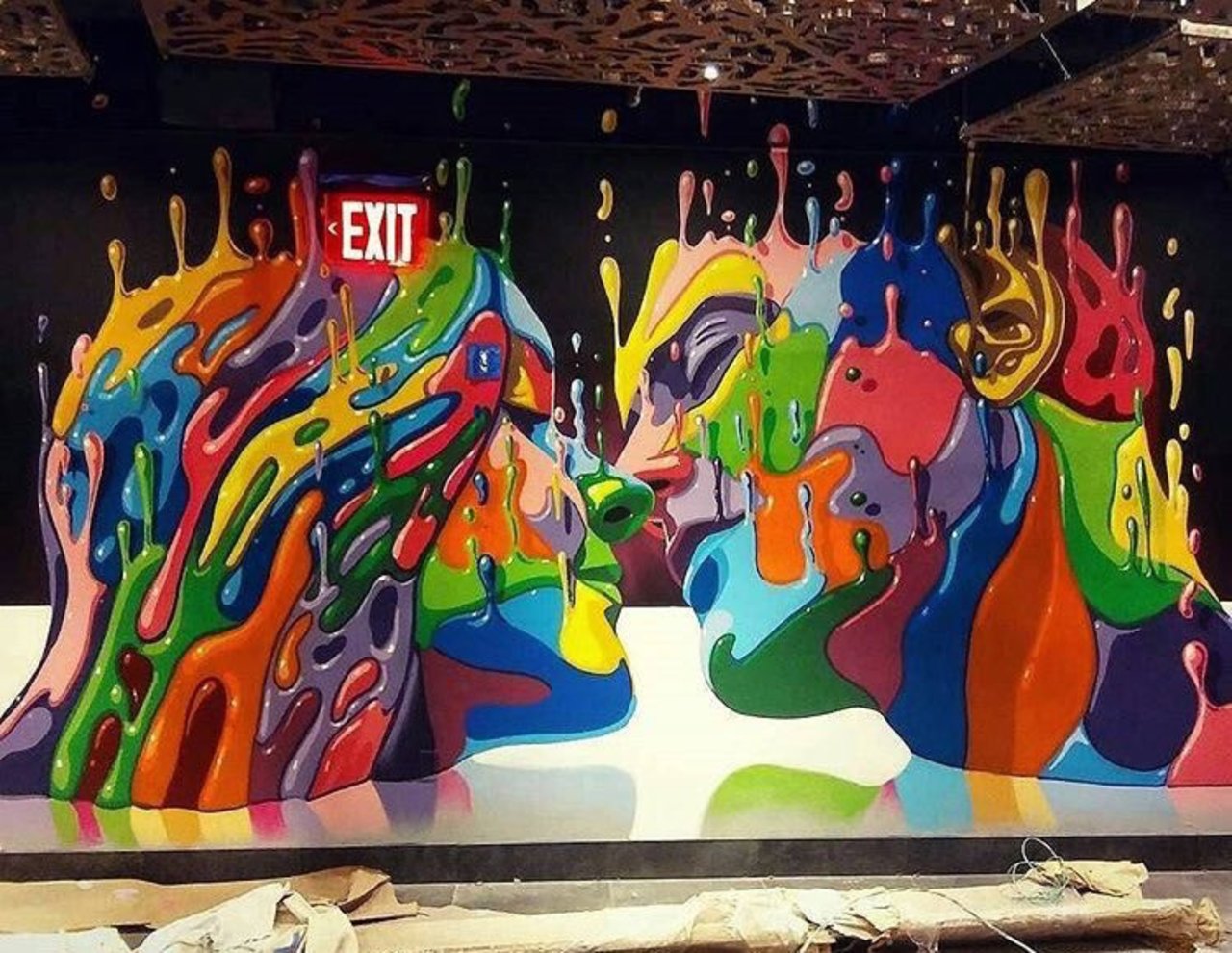#mural by Dasic Fernandez #NYC #USA #art #graffiti #streetart https://t.co/GxA0LtUer6