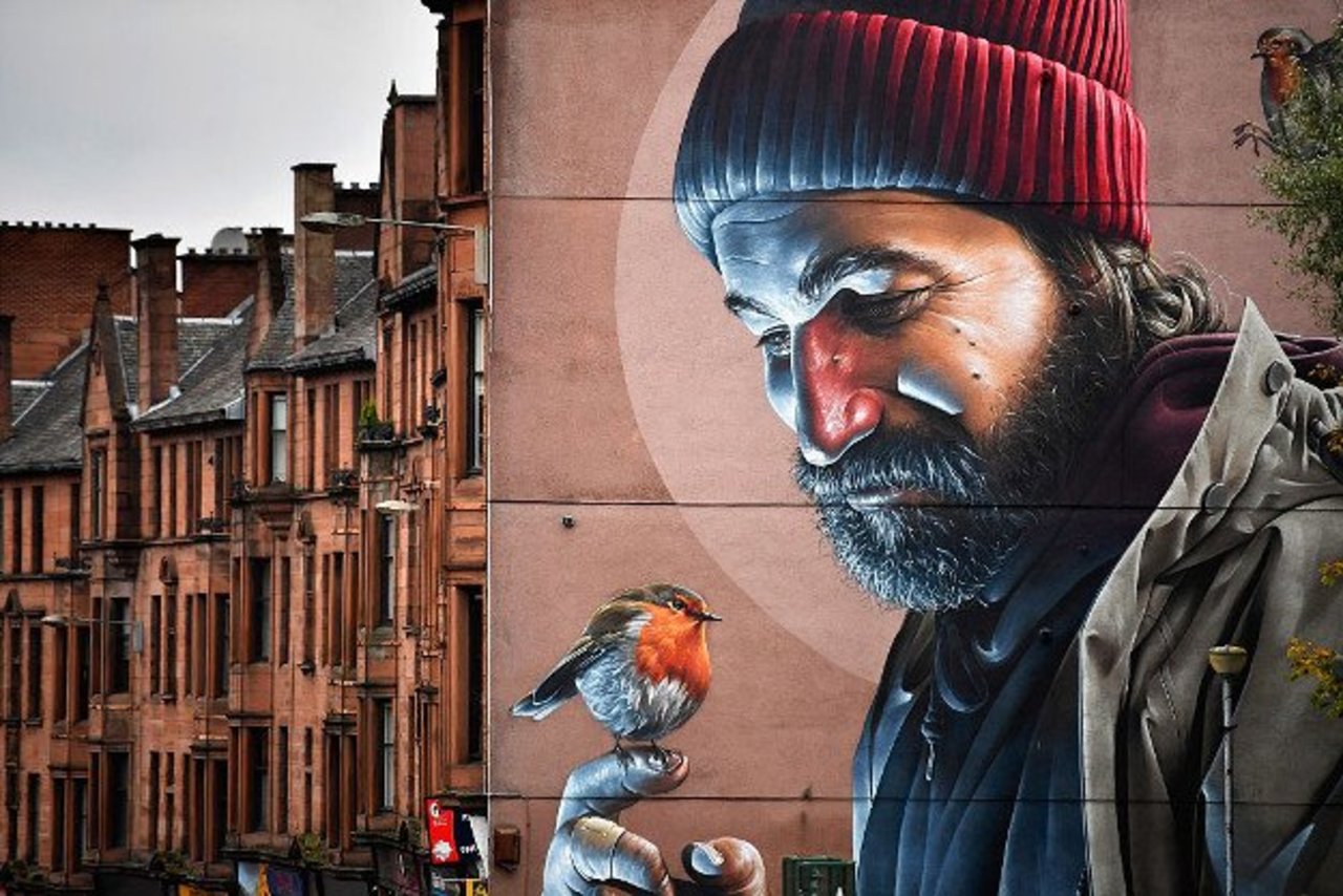 Glasgow's gorgeous #streetart, as featured on @lonelyplanet  http://bit.ly/2fX4vfU https://t.co/fAwwV4QesK