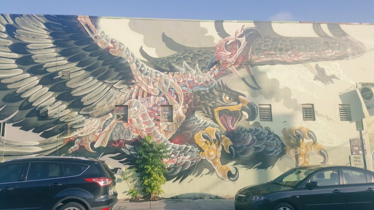 More great #StreetArt here in #Wynwood, just outside of @TheLABMiami. #Miami #Florida #FLMarketingSummit https://t.co/M6njaNY2ma
