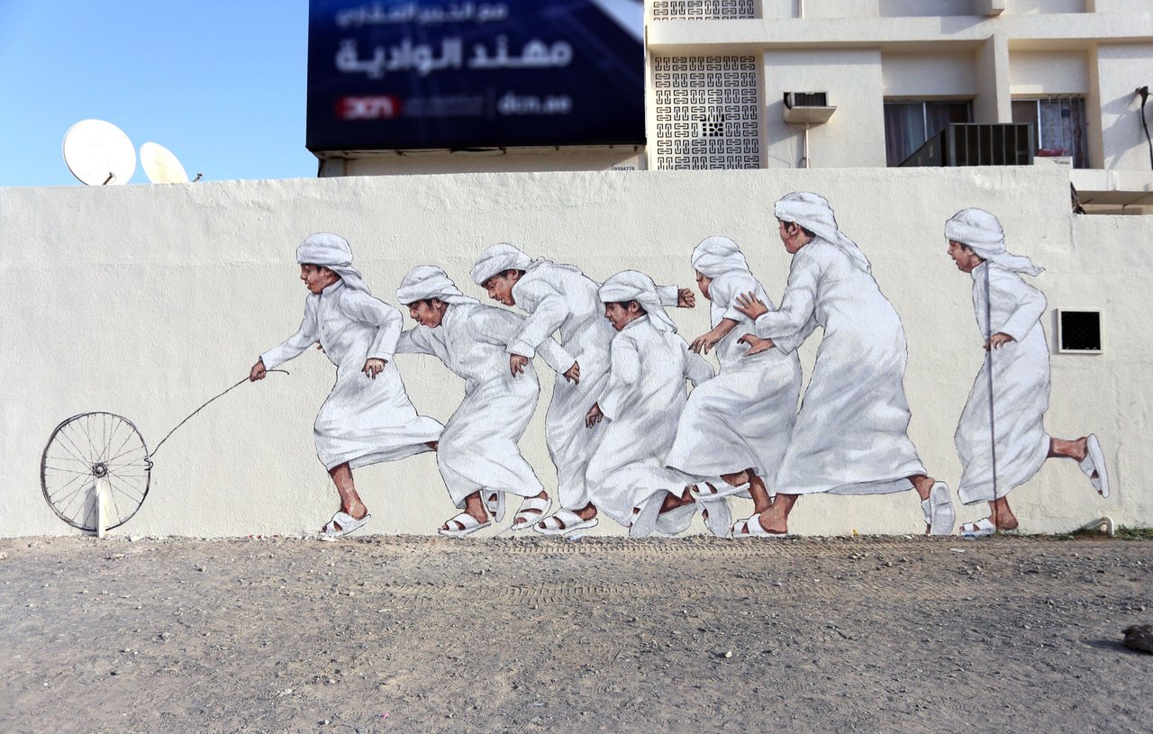 Ernest Zacharevic for Dubai Street Museum in UAE #streetart @Brand_Dubai https://streetartnews.net/2016/12/ernest-zacharevic-for-dubai-street-museum-in-uae.html https://t.co/Kiz5Qh22q9