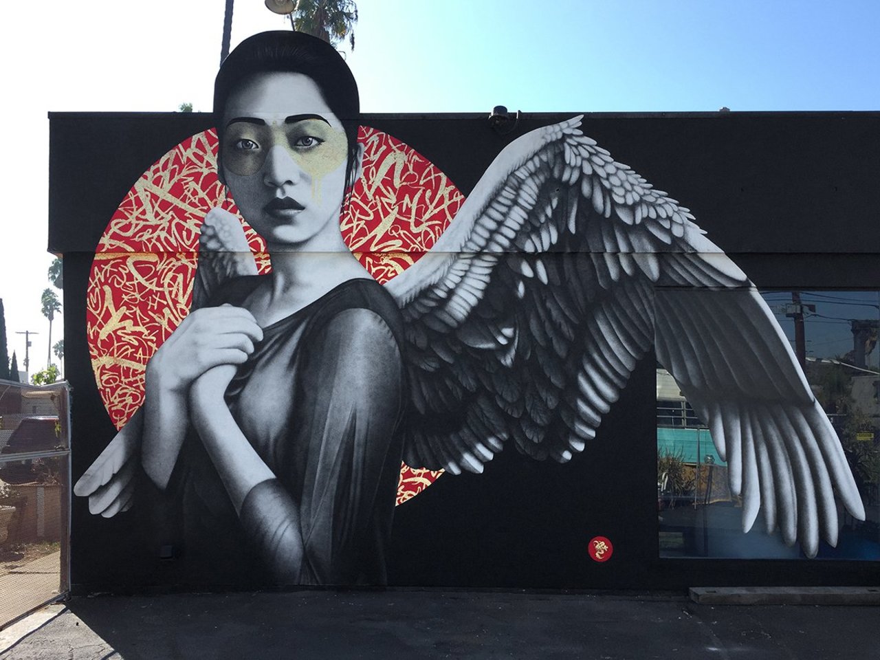 "Resurrection of Angels" by Fin DAC in Los Angeles #streetart https://streetartnews.net/2016/12/resurrection-of-angels-by-fin-dac-in-los-angeles.html https://t.co/gflfD6UzC7