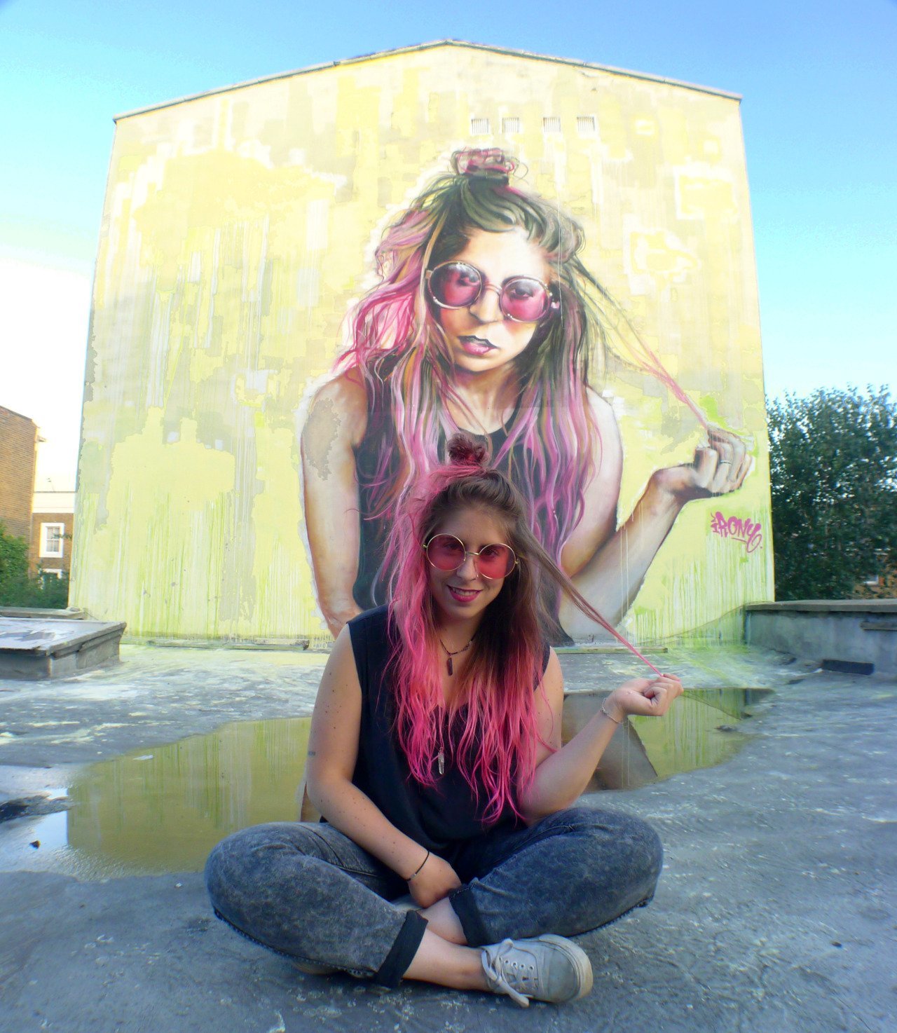 'Kisanna Vipler' #Art by Irony#Streetart #Mural #Graffiti https://t.co/cLEQkiBzTW