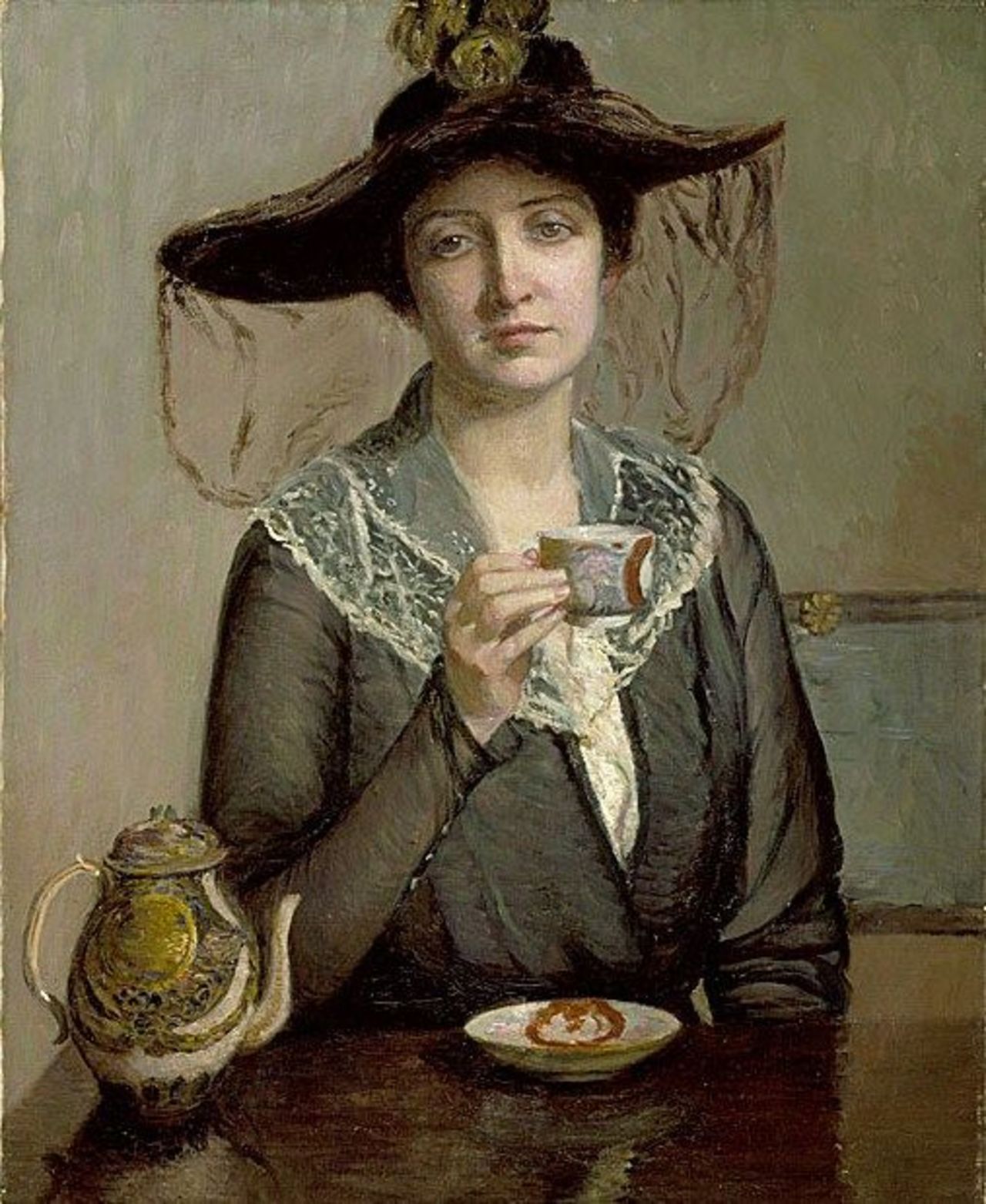 RT @marcelcel3: Its About Time: Tea - Lilla Cabot Perry (American artist) 1848 - 1933#art #painting #twitart https://t.co/tVV3Tm4dfd
