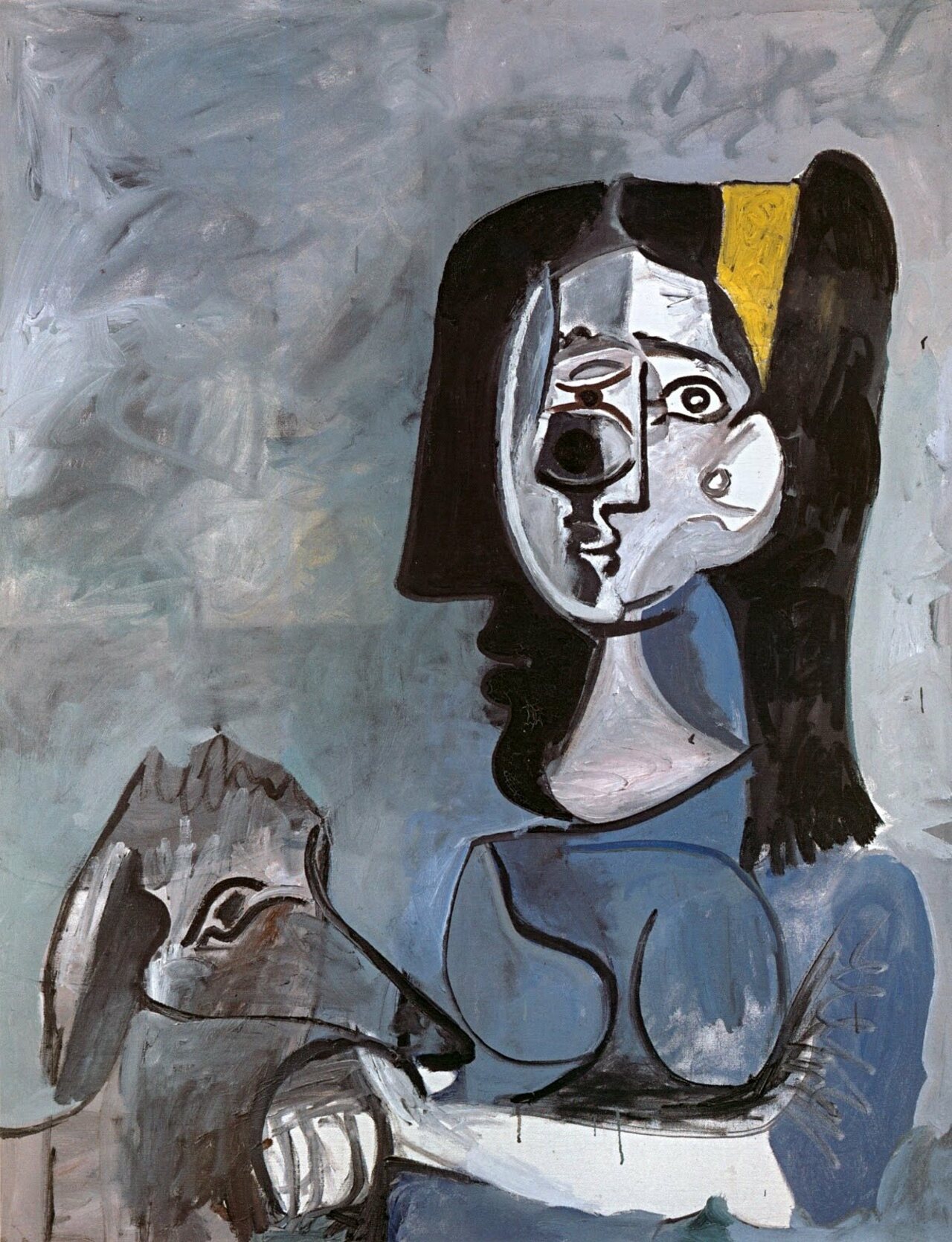 RT @rabihalameddine: Pablo Picasso - Jacqueline with Her Afghan Dog, Kabul - 1962 https://t.co/YQ6MNBkCmc