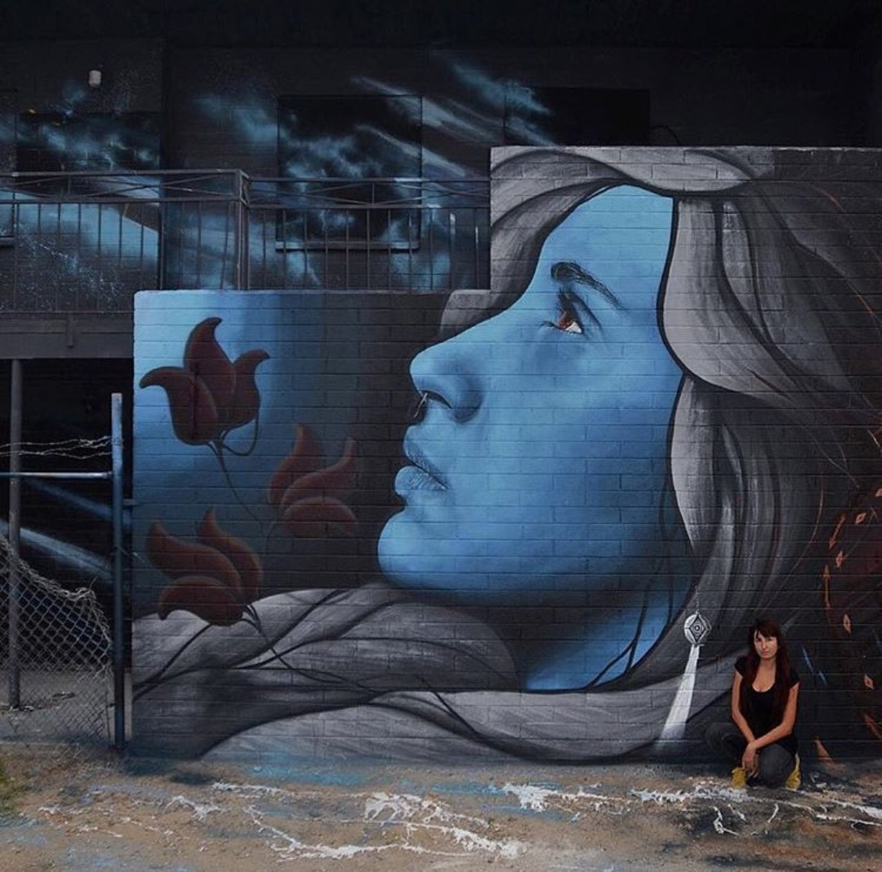 New Street Art by Mandragora Leticia  Las Vegas #art #mural #graffiti #streetart https://t.co/FXgWFXVle0