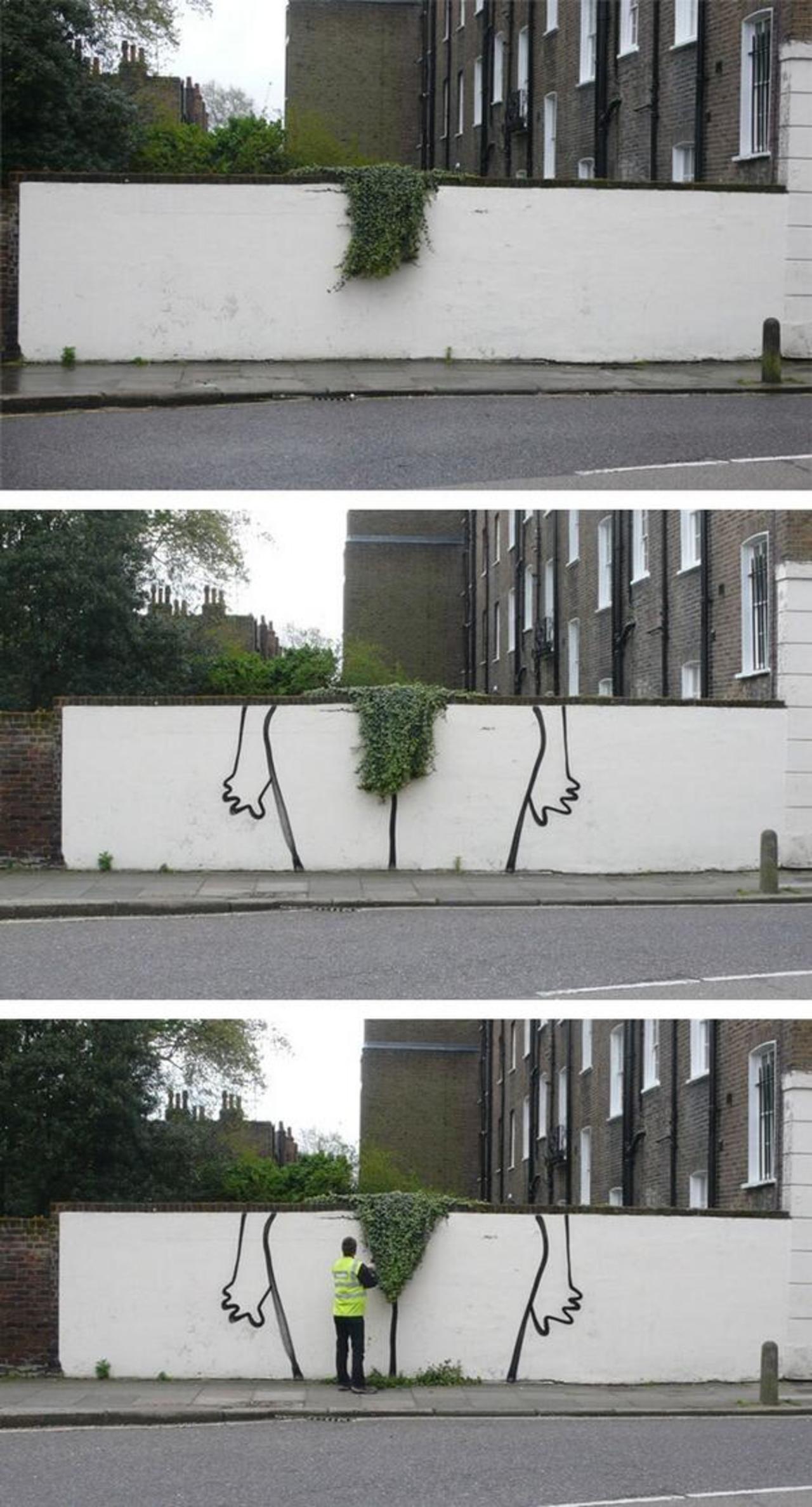 #StreetArtSaturday #Banksy natural #Streetart showing the trimming of the vines. https://t.co/zUV6D48Zkm