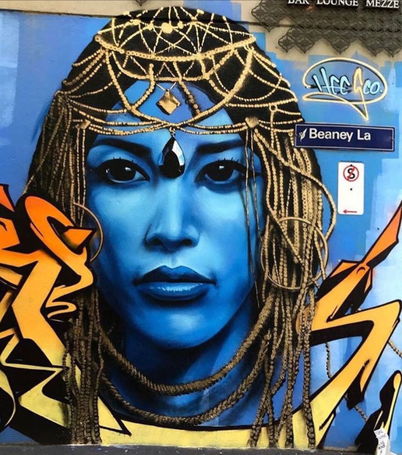 #mural by Heesco #Melbourne #Australia #art #streetart #graffiti https://t.co/tJPzR9oCZV