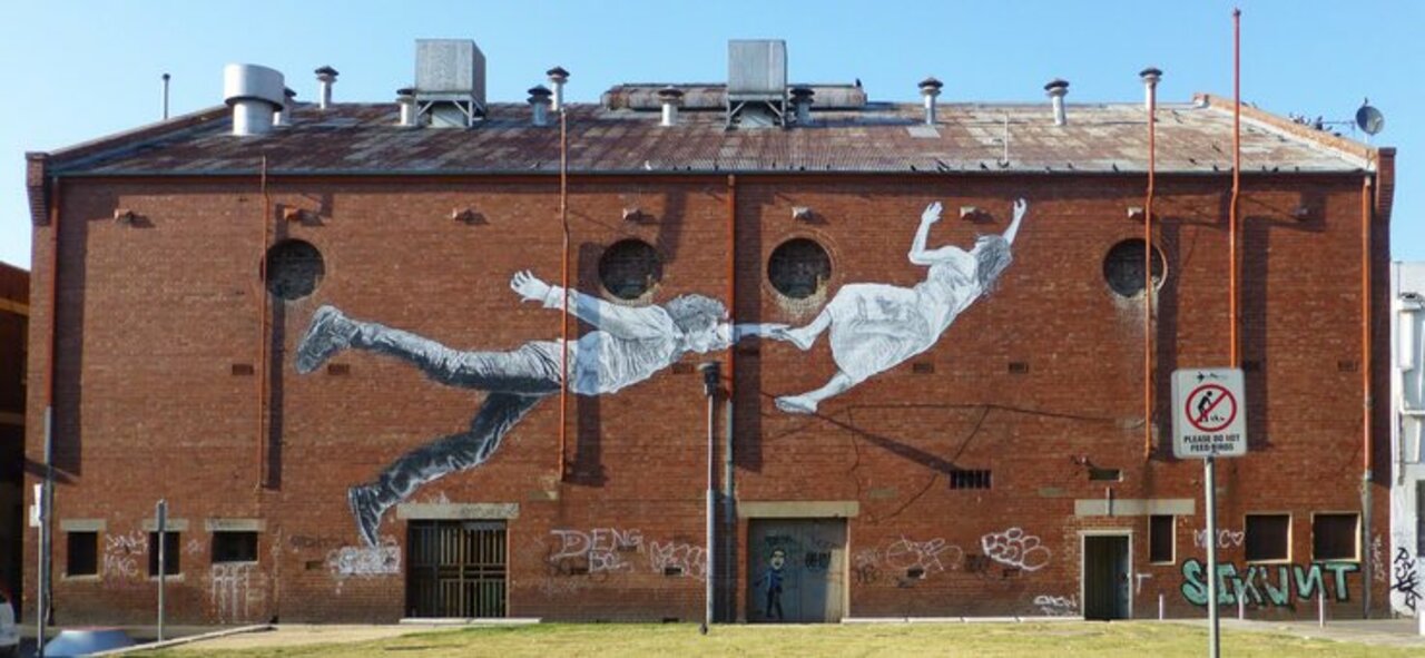 #mural by Baby Guerrilla #Melbourne #Australia #streetart #graffiti #art https://t.co/WAQOYiHTMB