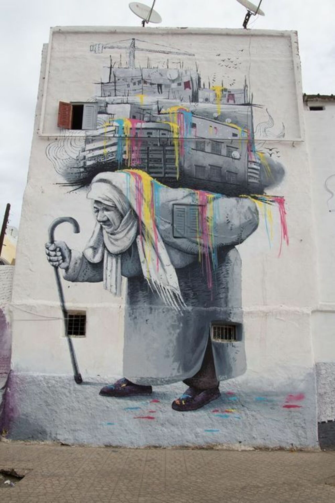 Unknown - Casablanca, Morocco#streetart #mural #art #graffiti https://t.co/2IEz5ipXis