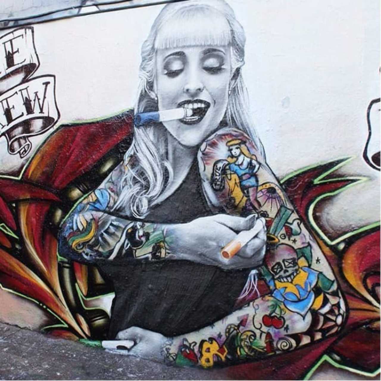 #Streetart by Flow TWE #Art #Mural #Tattoos #Graffiti https://t.co/893Rkj3SGf