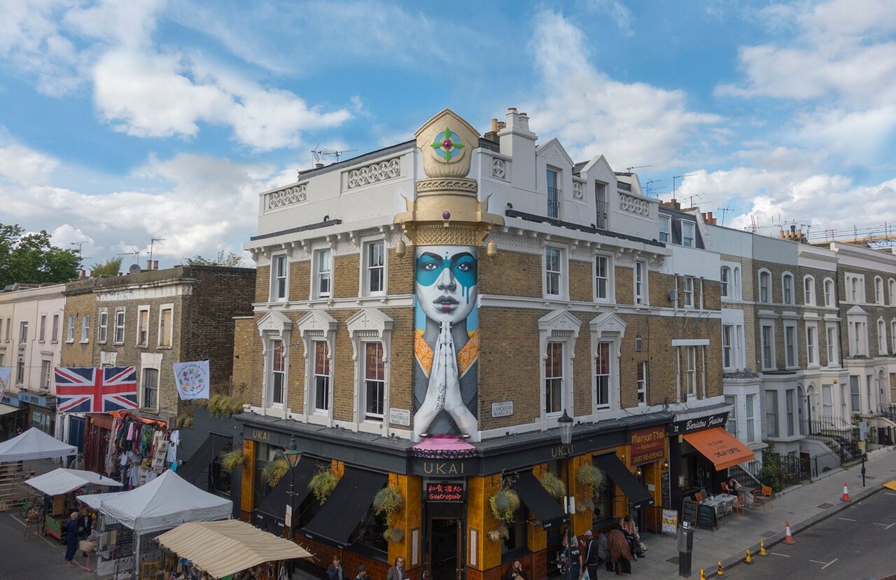 “Lady Kinoko” by Fin DAC in West London #streetart #mural #graffiti #art https://t.co/JkTrGij9fL
