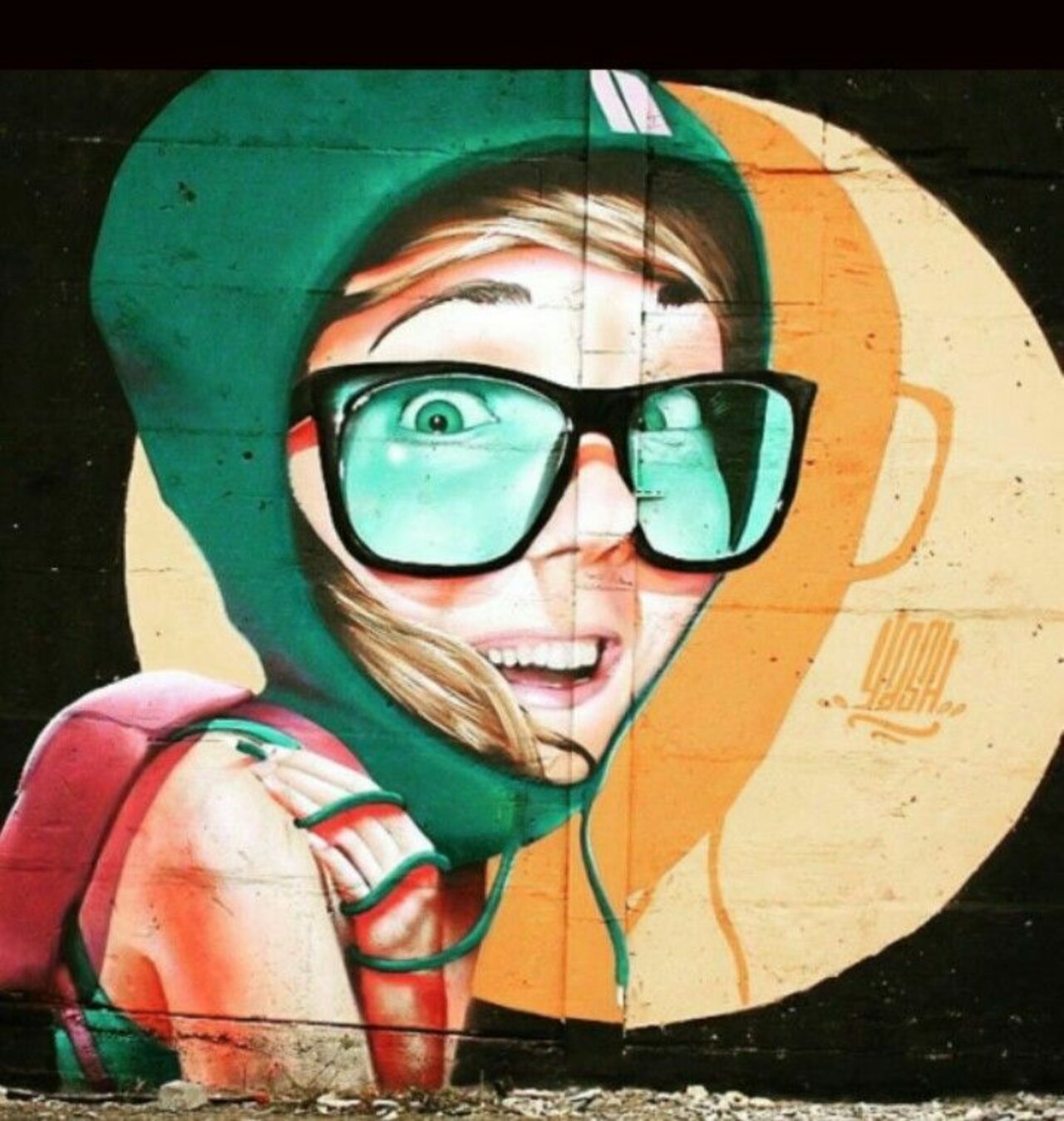 Street Art by Linus Lundin Yash#streetart #mural #graffiti #art https://t.co/BppQH3s8mD