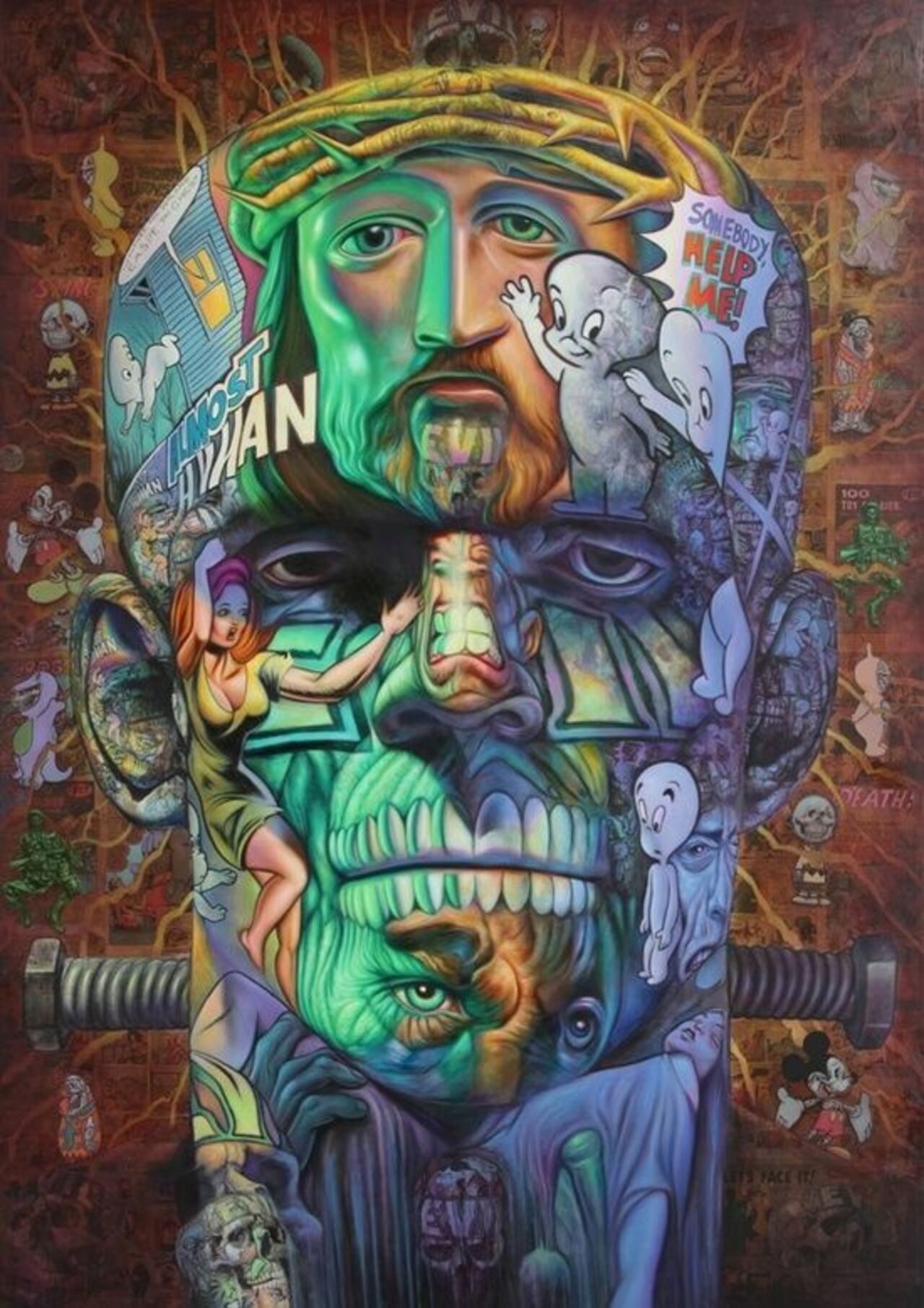 Ron English#streetart #mural #graffiti #art https://t.co/3YEeHIo8xK
