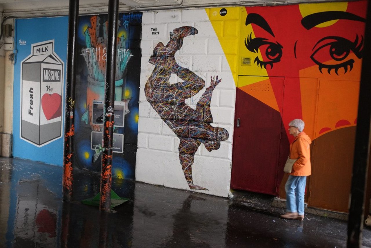 #graffiti #mural #Urban_Art Solas, Beerens, The Drift, FKDL, Paris, 09/2017Have a look at my... https://t.co/XvZIdrNcET