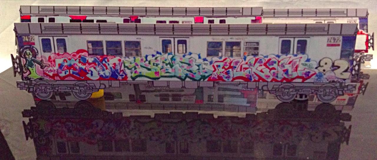 CLASSIC #NYC #GRAFFITI #ART #SUBWAY COLLECTION #PHOTO REVAMP ORIGINAL #HENRYCHALFANT #COLLECTION #LIMITEDEDITION http://t.co/7nOrq8Vc7Q