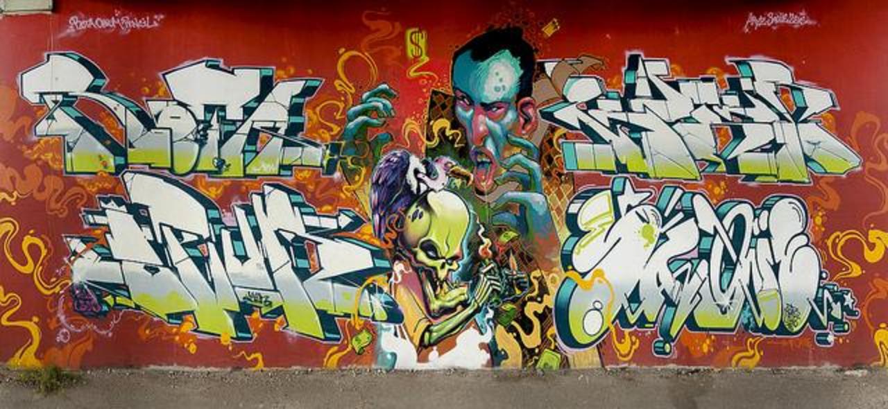 Hot Funky! #streetart #graffiti #art #funky #dope . : http://t.co/VNCmGD52zC