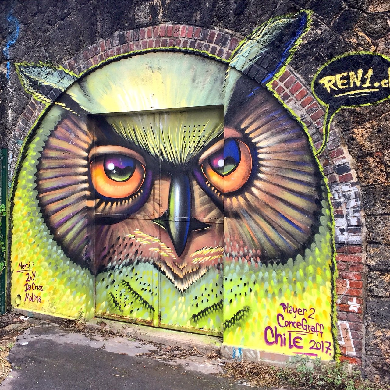 Freestyle Owl by #ren1 #rengraffiti #owl #streetart #graffiti #streetartist #streetarteverywhere #graffitiart #spray #urbanart #nirindastreet #paris https://t.co/dahuUuDkPG