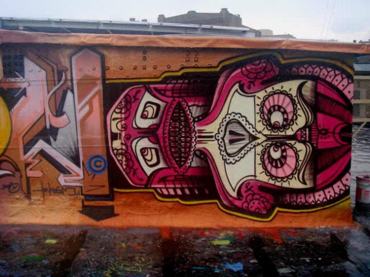 Ooooh, that voodoo that you do.. • #streetart #graffiti #art #funky #psyche #dope . : http://t.co/oq9rCqJomD