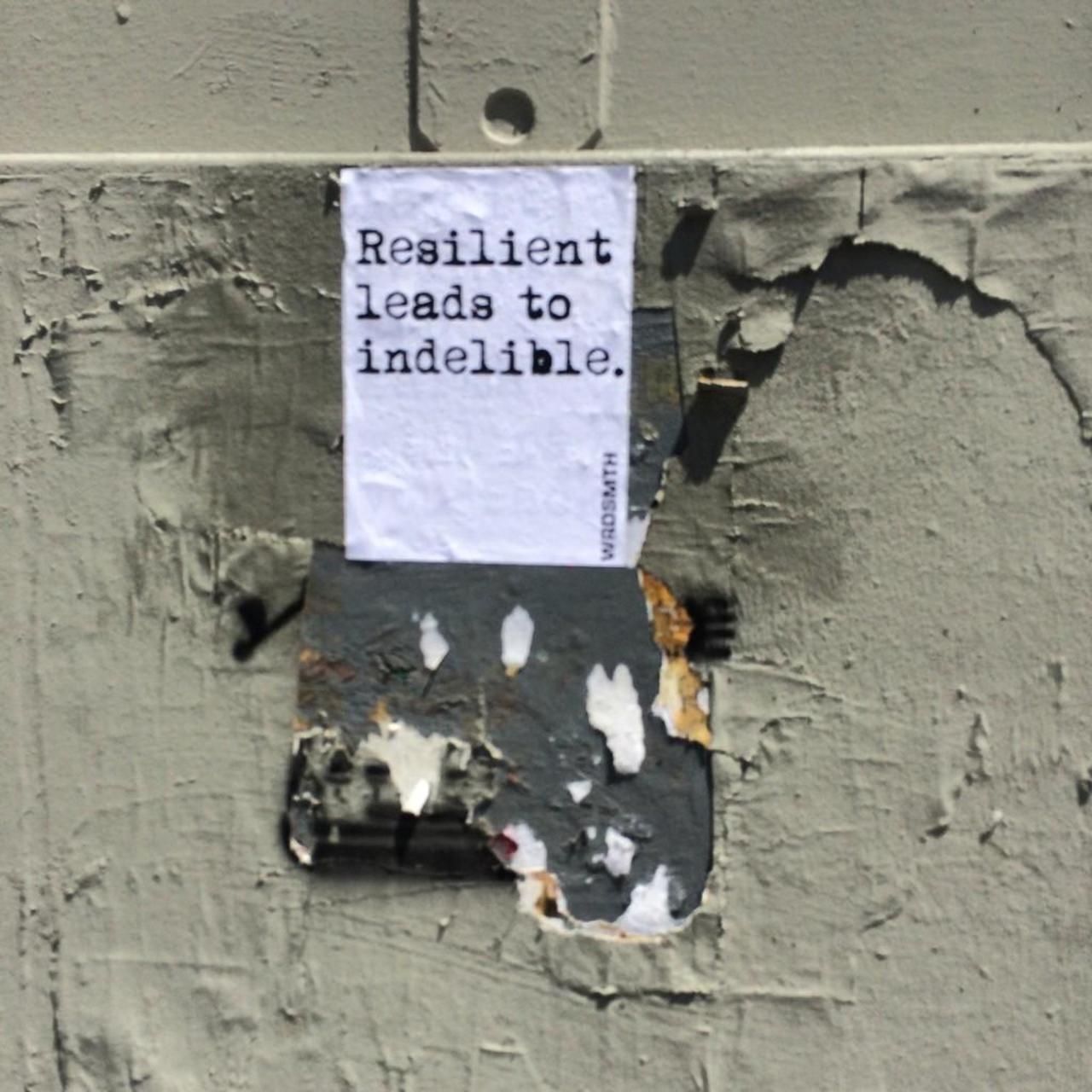 Resilient leads to indelible... #graffiti #brokentypewriter @WRDSMTHinLA #art #lastreetart #streetart #Hollywood http://t.co/p6NNrbwZ4F