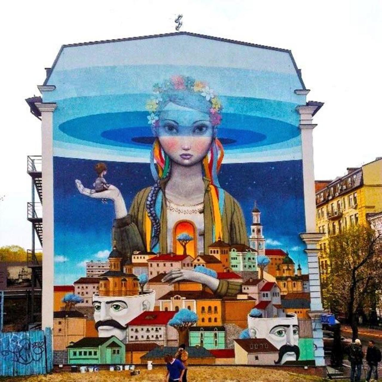 "RT @gianni_nigia @Pitchuskita: Seth x Kislow Kiev, Ukraine #streetart #art #urbanart #graffiti #mural http://t.co/SkYKHRs2Om"