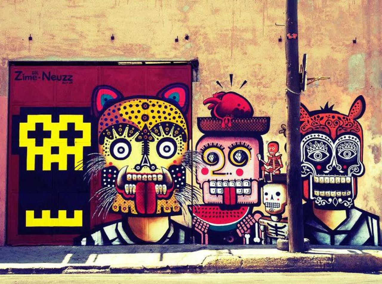 Mexican Road Trip #streetart #graffiti #art #mexico #funky #dope . : http://t.co/I5v8pLd02A