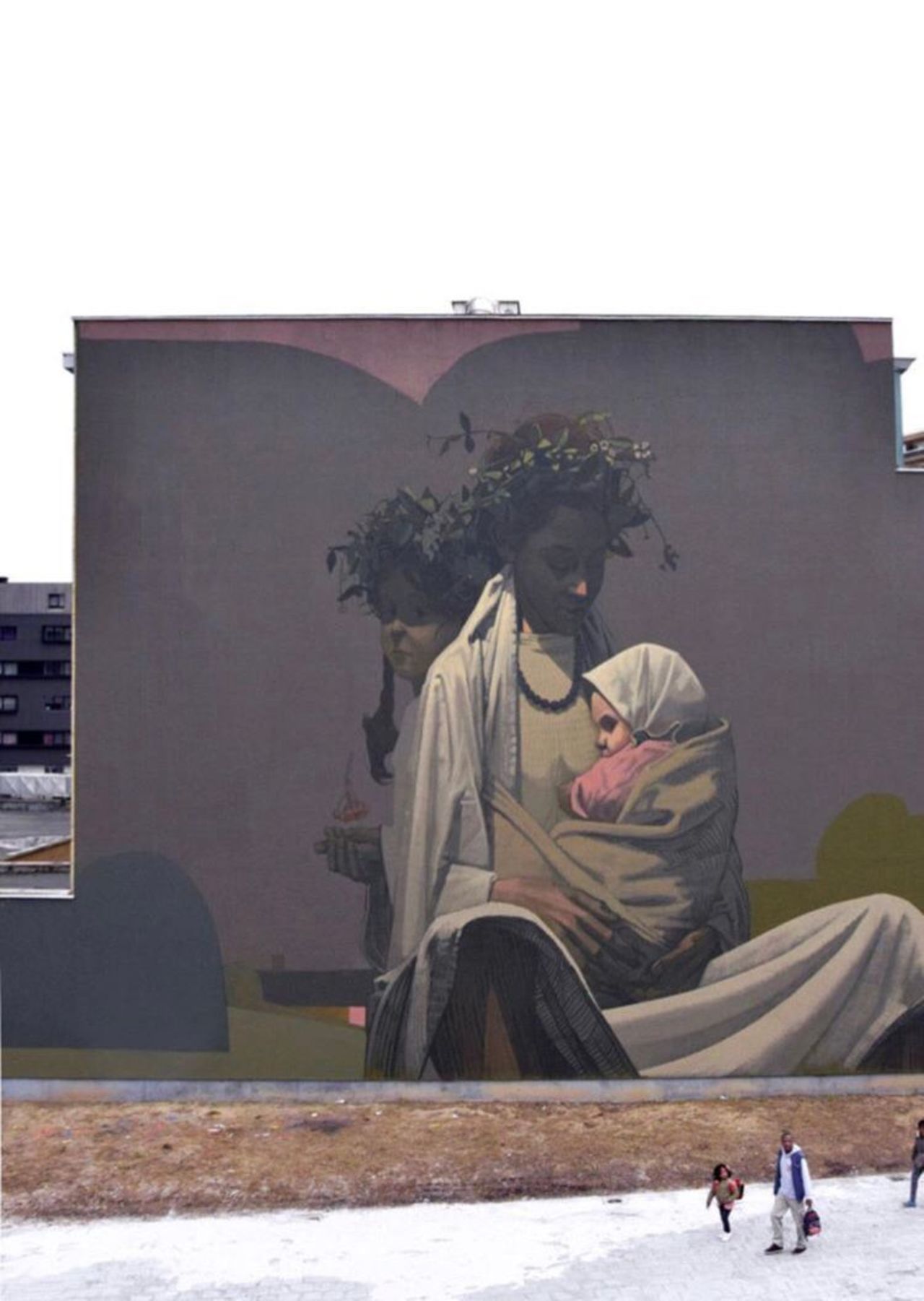 New work by ETAM SAINER #streetart #mural #graffiti #art https://t.co/OO5pI0KaRe