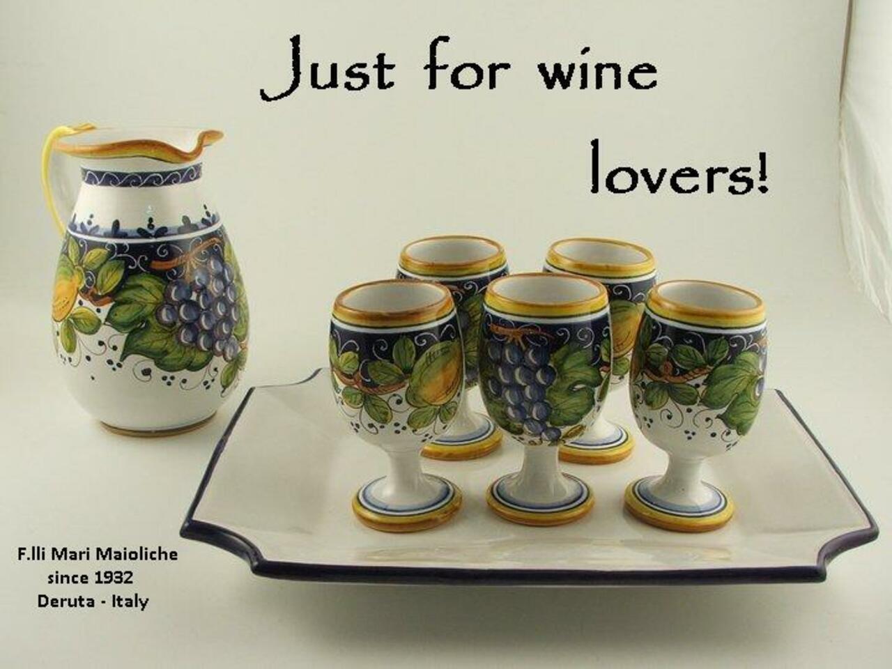 Bacco decoration by @FratelliMari ... Just for wine lovers! #autumn #grapes #wine #umbria #ceramics #madeinitaly #art http://t.co/BcYcCO7nGT