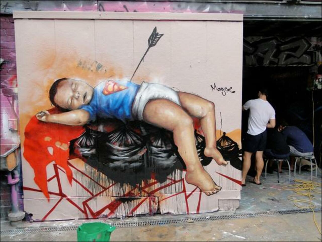 “@5putnik1: SuperBaby down.. #streetart #graffiti #art #funky #dope . : http://t.co/Pk3KLzLBm2”