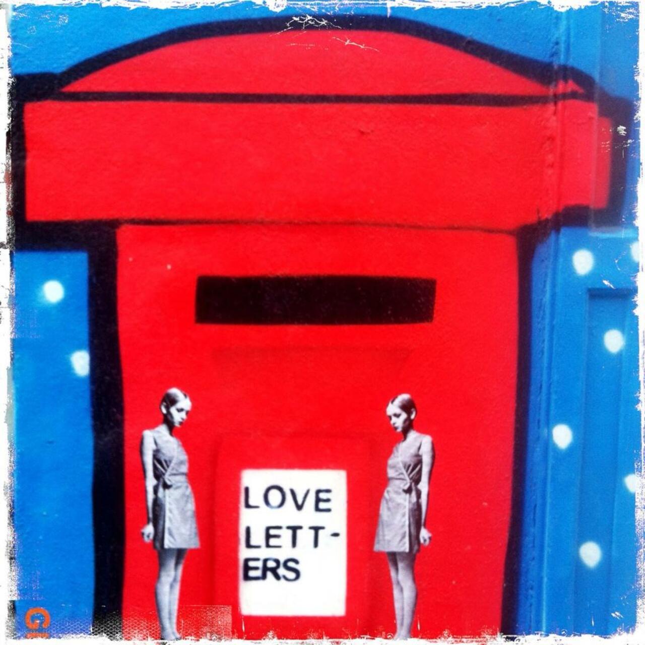 Love Letters... #Streetart by @D7606ART on White Church Lane #art #graffiti http://t.co/m7uO5KxmIz RT @BrickLaneArt "