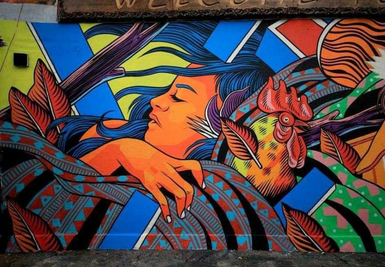 Brazilian artists "Bicicleta sem freio"
East London, UK

#streetart #art #graffiti #murals http://t.co/sWfJOSxUsb