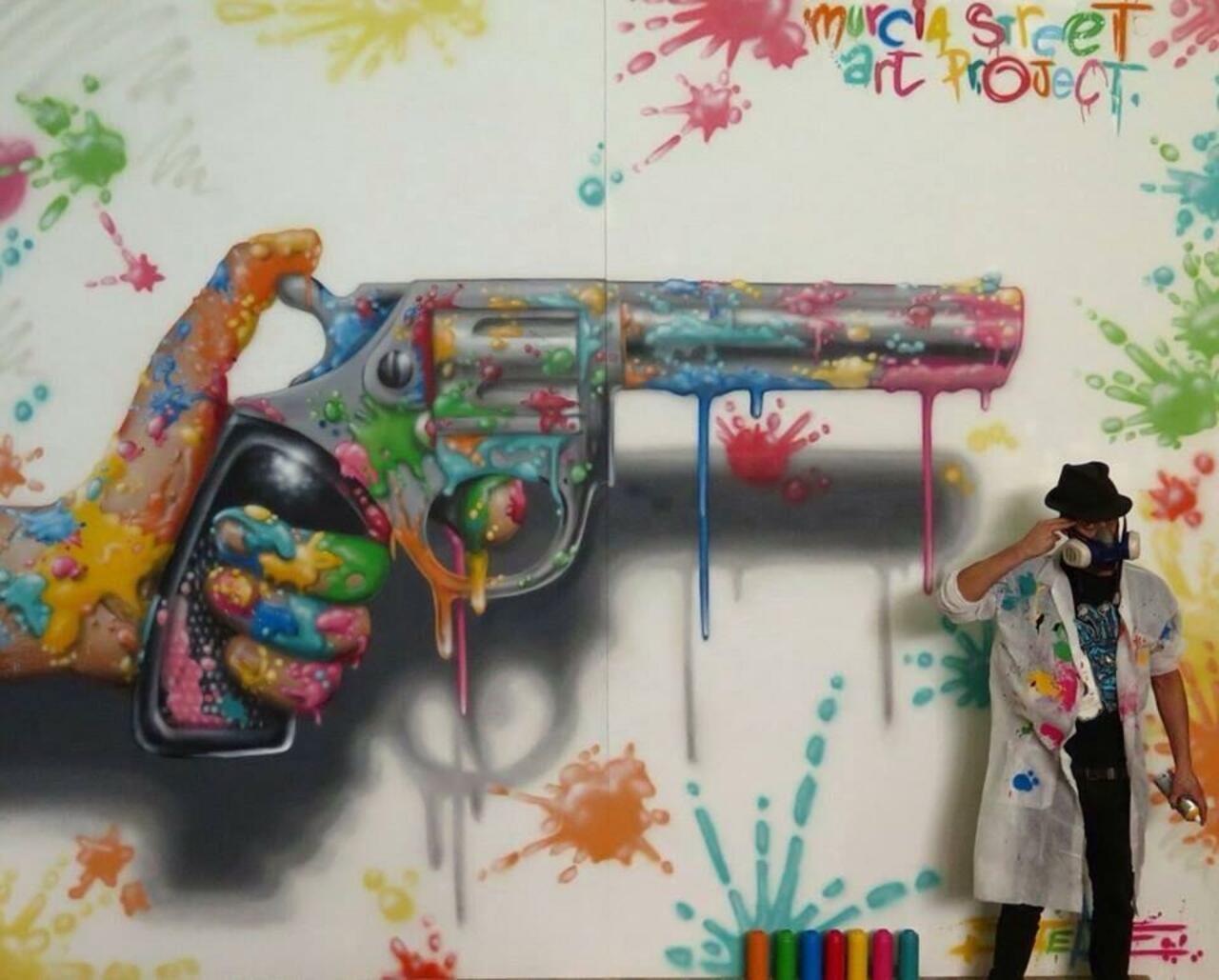 'Make Art Not War'  Artist Jeaze Oner new Street Art wall located Molina, Spain

#art #graffiti #streetart http://t.co/DYoykk23Aq