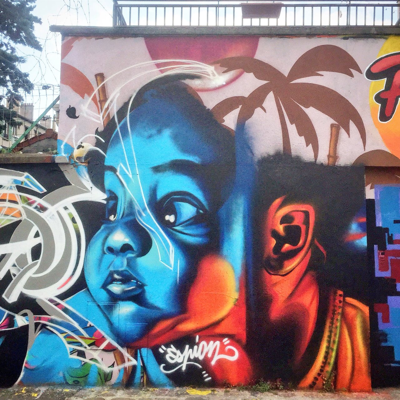 Baby by @EspionGraff #espiongraff #streetart #urbanart #graffiti #graff #wall #streetarteverywhere #streetphoto #urbanwalls #spray #bombing #nirindastreet https://t.co/zVVFfBNy2N