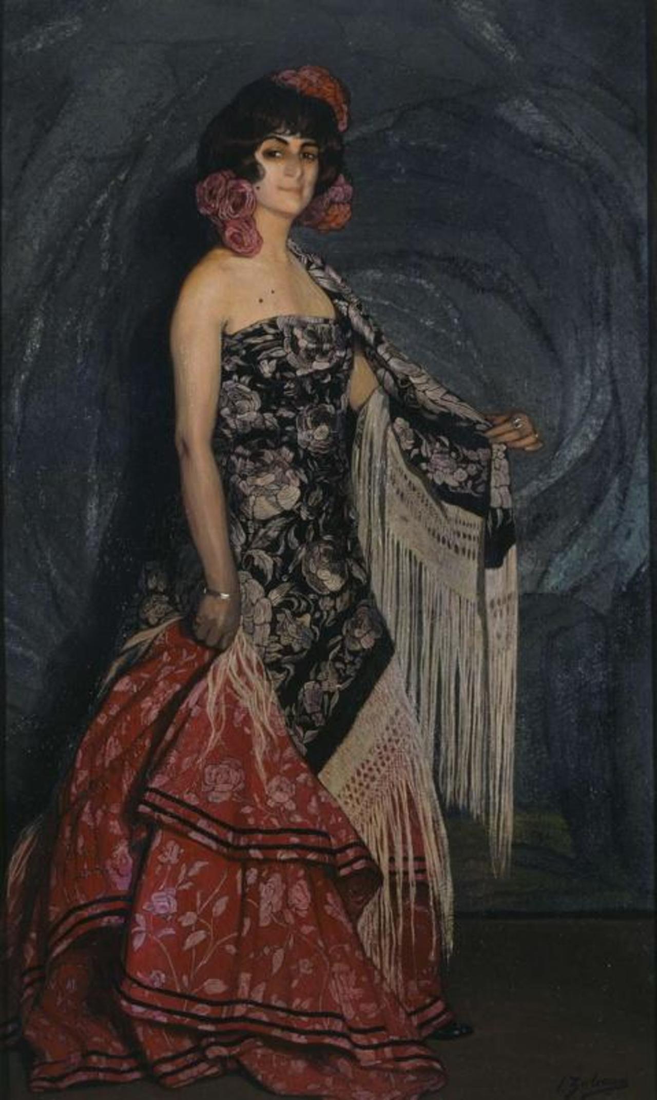 Bailarina. Ignacio #Zuloaga 1912. Museo Reina Sofía, Madrid. #Painting #Portrait #Art #tuitart #followart http://t.co/SSv3b05enm