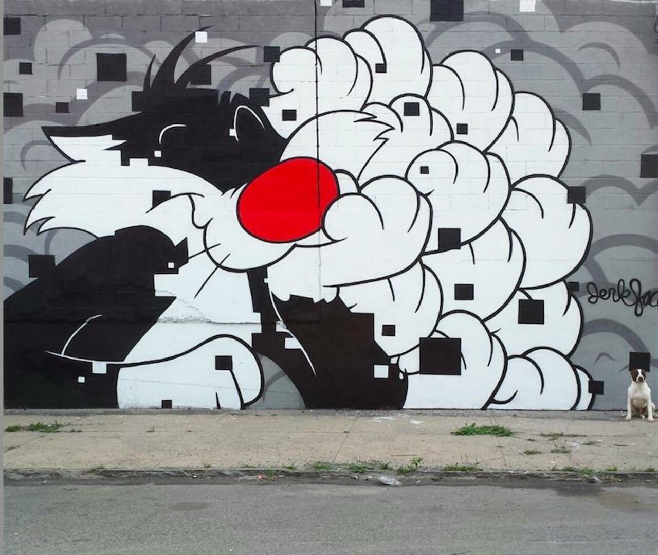 Jerkface 
#streetart #art #graffiti #mural #urbanart http://t.co/3gahLWuLWF