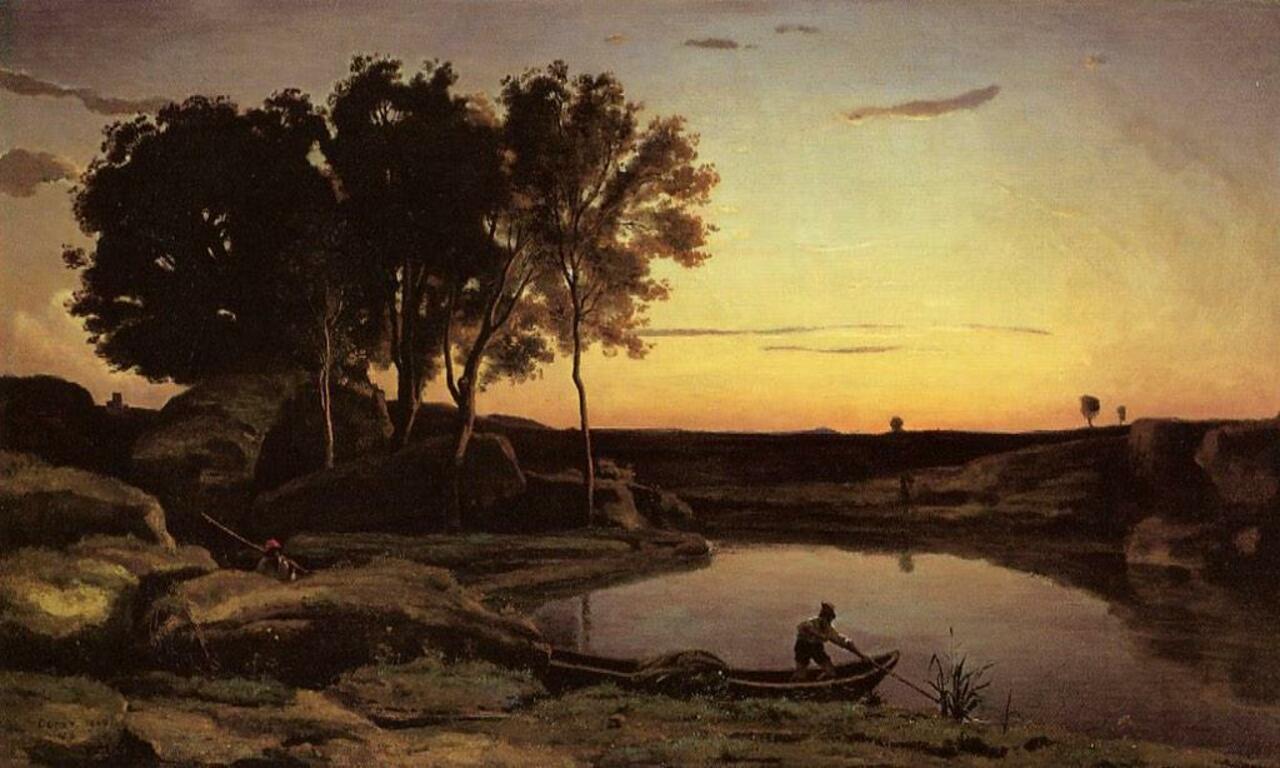 'Evening Landscape (The Ferryman, Evening)'
Camille Corot, 1839 #art http://t.co/IAuZzzAQxP