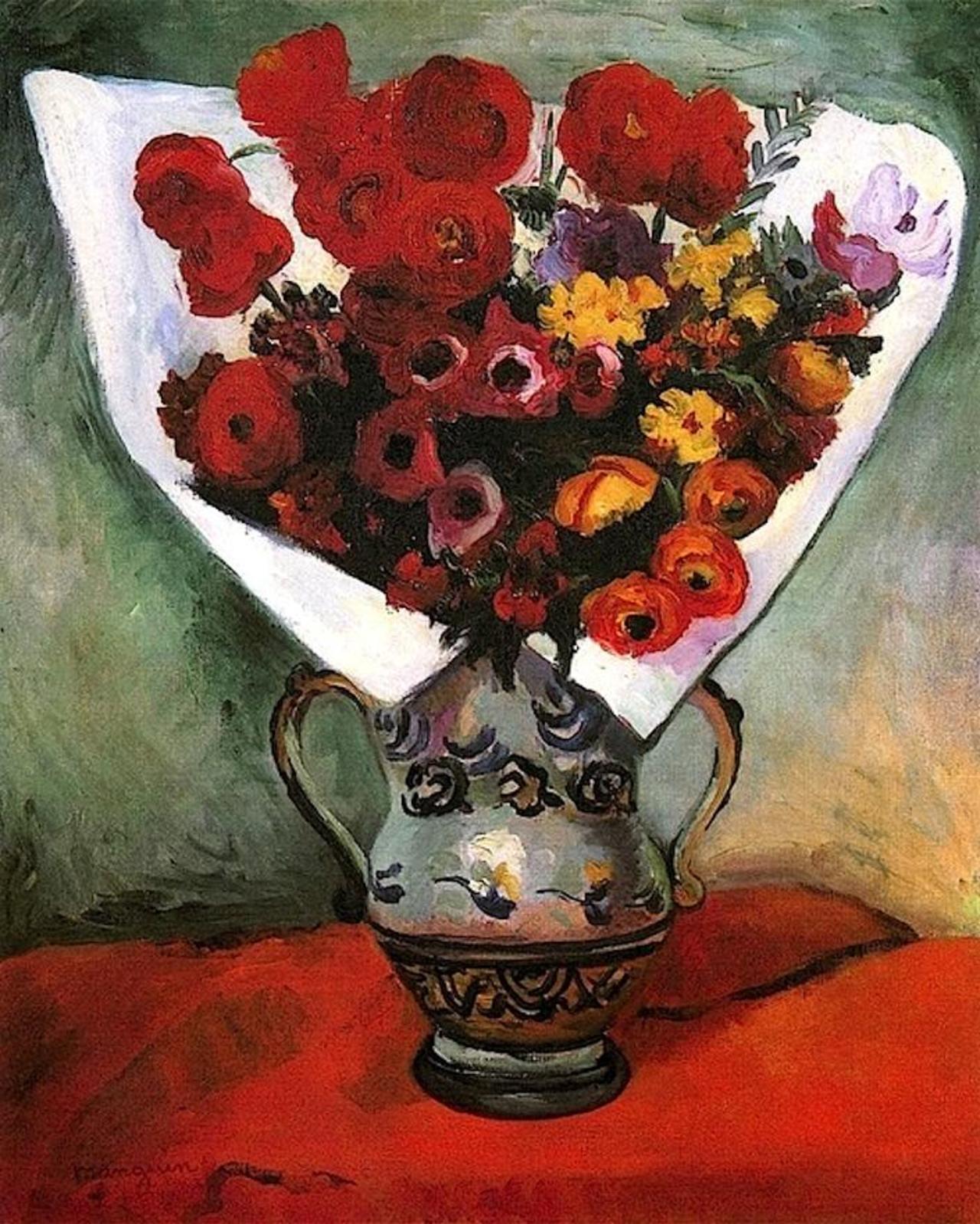 Henri  #Manguin  "Wrapped Bouquet " 1909  #art #iloveart #fineart #painting #followart #artwit http://t.co/nBfS8GDm4O