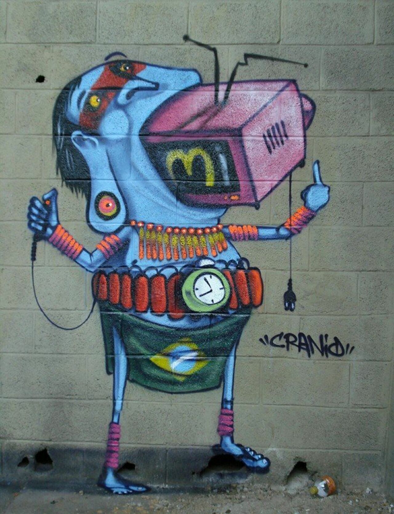Oh yessss! Love it #Graffiti #UrbanArt RT “@fam: Artist : Cranio http://bit.ly/11LcrEH #streetart #art http://t.co/nZOKb8sVRA”