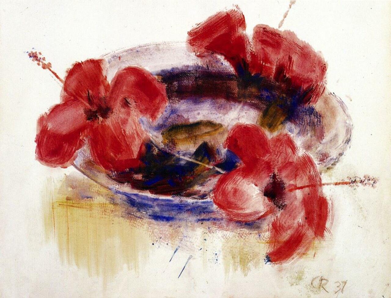 “ 'Hibiscus Blooms in a Glass Bowl'
Christian Rohlfs, 1937 #art http://t.co/dL160DxnFd” | Rt @geminicat7