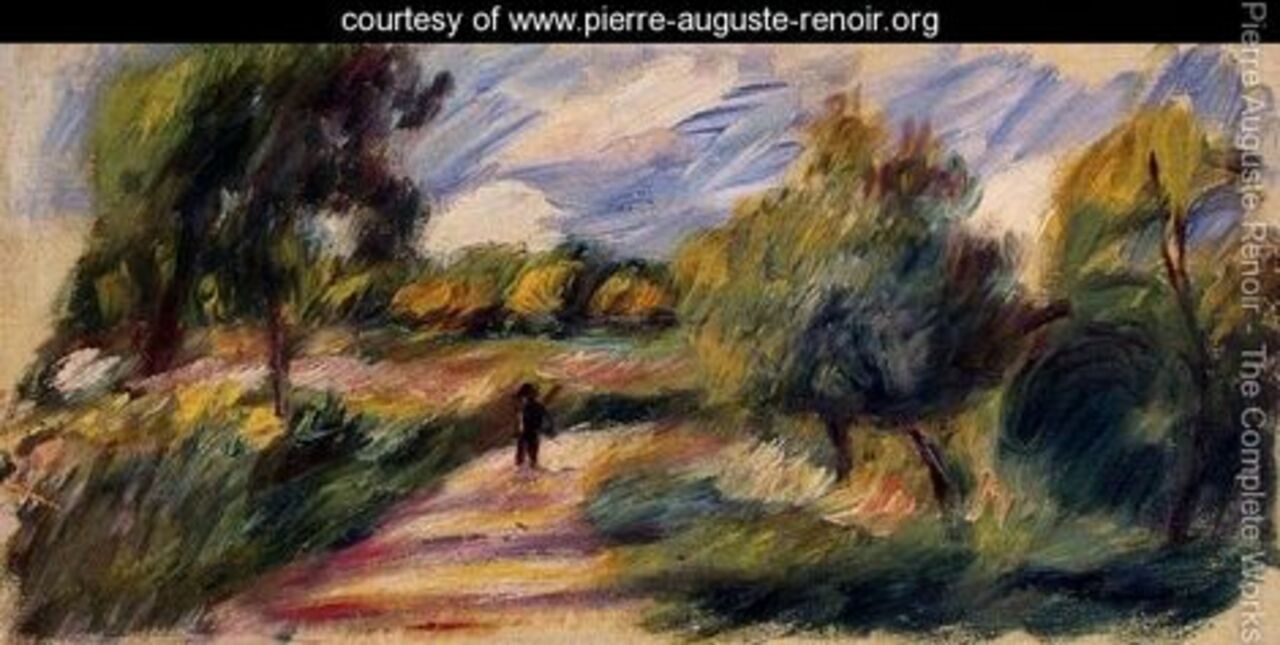 Landscape 1890 by Renoir - http://mf.tt/PymeY @googleexpertuk #Renoir #art http://t.co/1C9apWc2Ik