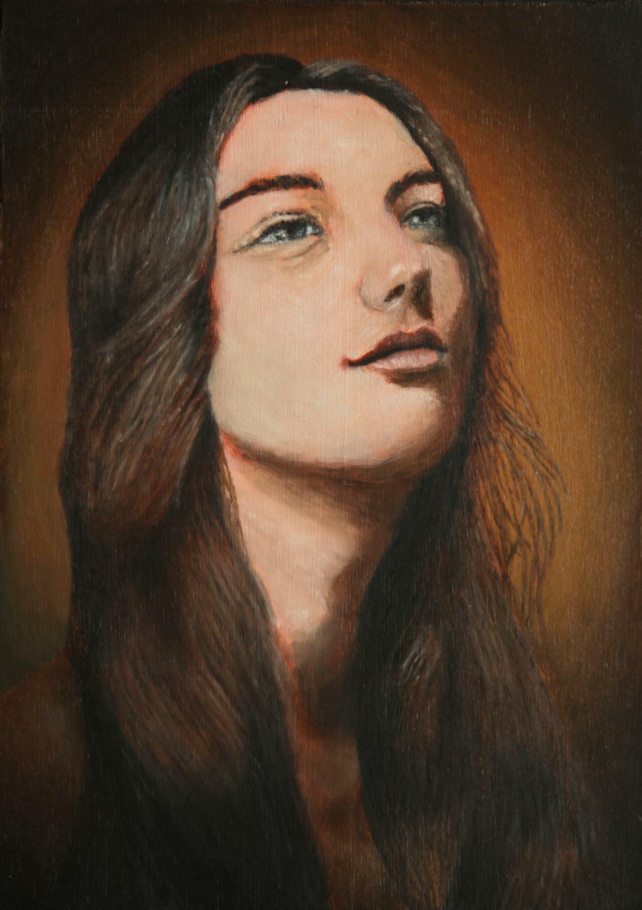 PORTRAIT. This is one oil painting on panel. Hope you like it.

#art #painting #oilpainting

http://kaikunst.blogspot.com.es/2015/01/portrait.html http://t.co/YMuFzJsqS5