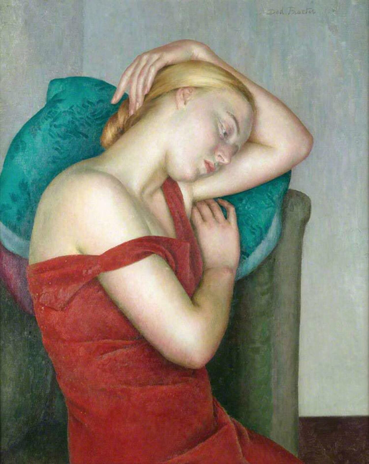 “@geminicat7: 'The Golden Girl'
Dod Procter, c.1930 #art 

http://www.bbc.co.uk/arts/yourpaintings/paintings/the-golden-girl-230502 http://t.co/OXj3npnlPI”