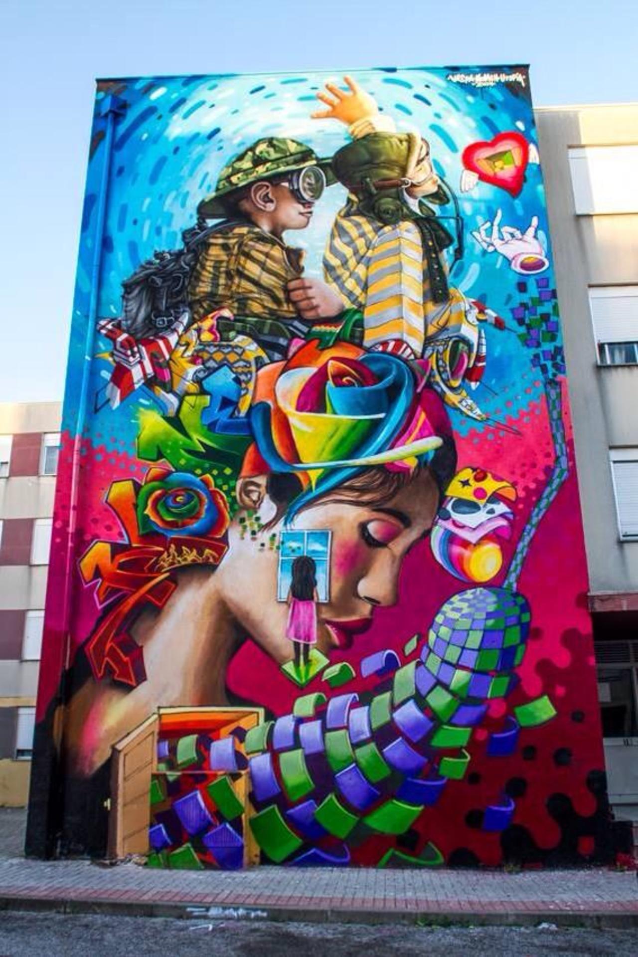 RT @GoogleStreetArt: Large scale Street Art by Nomem, PDF Utopia & Vespa in Sacavém, Portugal
#art #mural #streetart http://t.co/Qd4zflECkD
