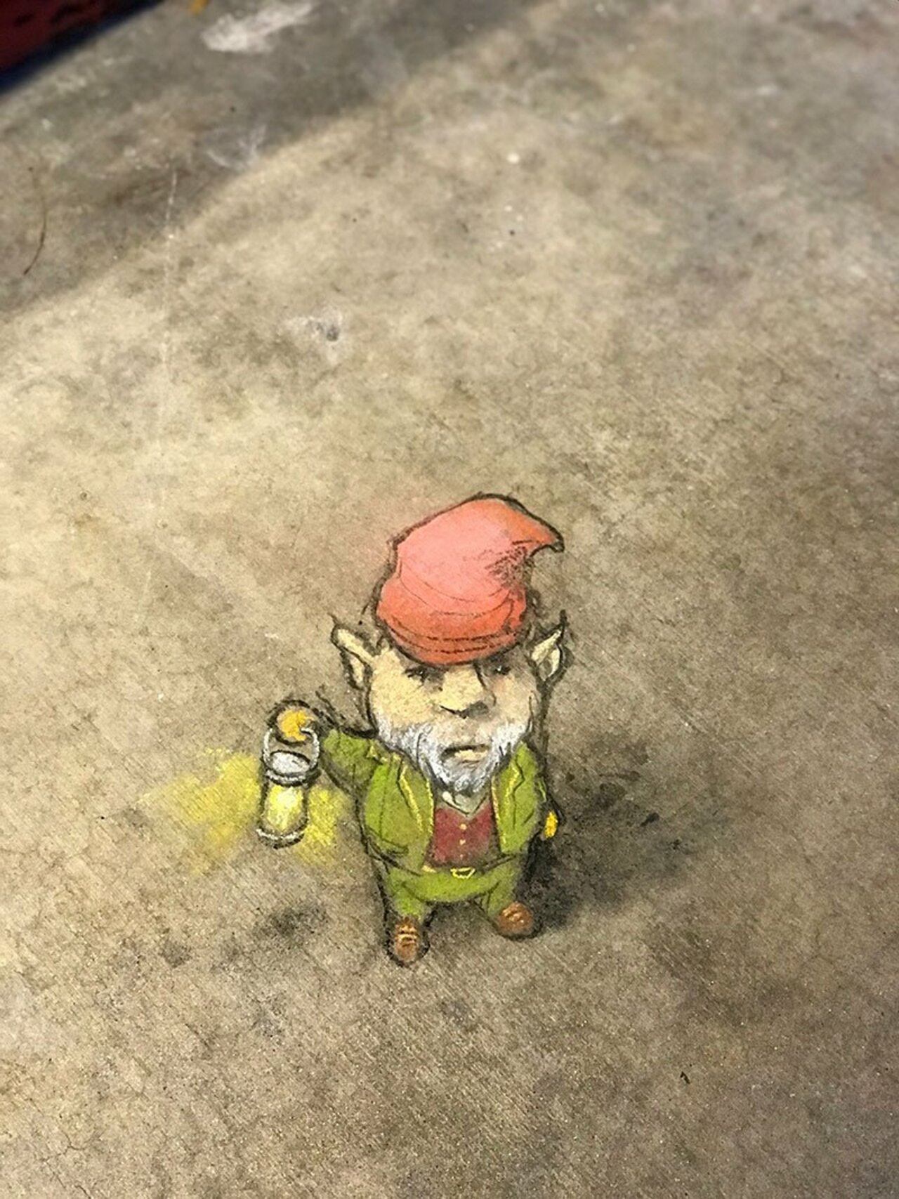Met a tiny Diogenes on Liberty Street yesterday. He looked tired but determined. #streetart #sidewalkchalk #graffiti #cynic #searchingforanhonestman https://t.co/fYp9hDuwVM